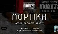 Europisk MILF Noptika tar på seg en stor kuk på hennes date